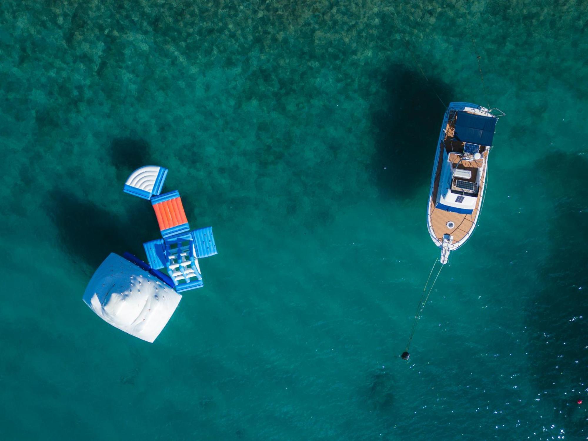 Beach House Danica - Resort & Tavern Bain, Free Transport, Pool, Island Of Zut - Kornati Pristanisce Exterior foto